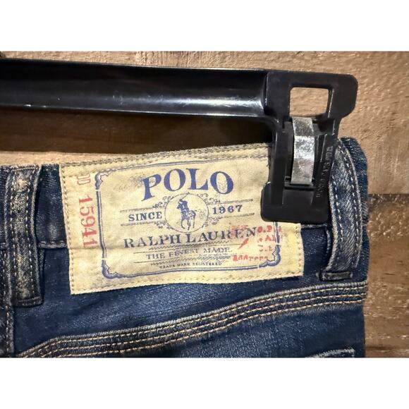 Polo Jeans Co. Women’s Size 10 Blue Faded Drainpipe Skinny Jeans – New - Picture 8 of 10